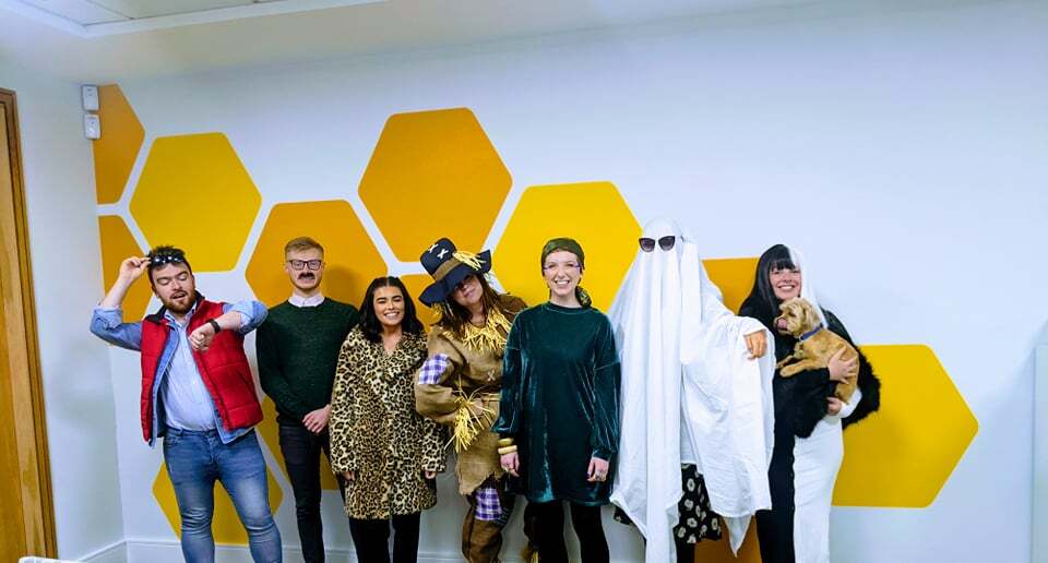 Honeycomb Raises £250 with Halloween Office Party