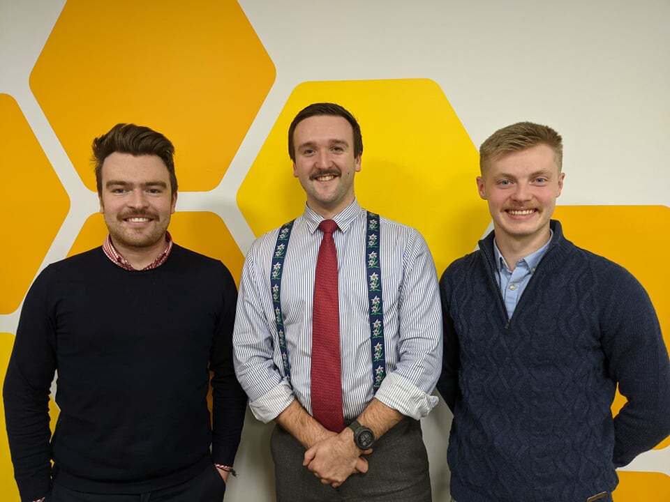 Honeycomb Gents Raise £450 for Movember